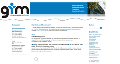 Desktop Screenshot of gym-muttenz.ch
